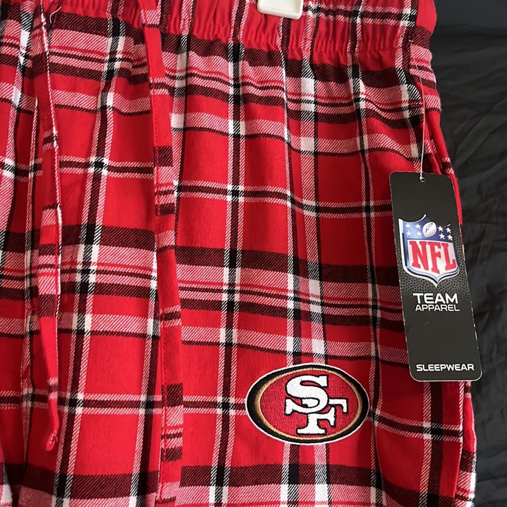 Brand New NFL team apparel San Francisco 49er pajama pants